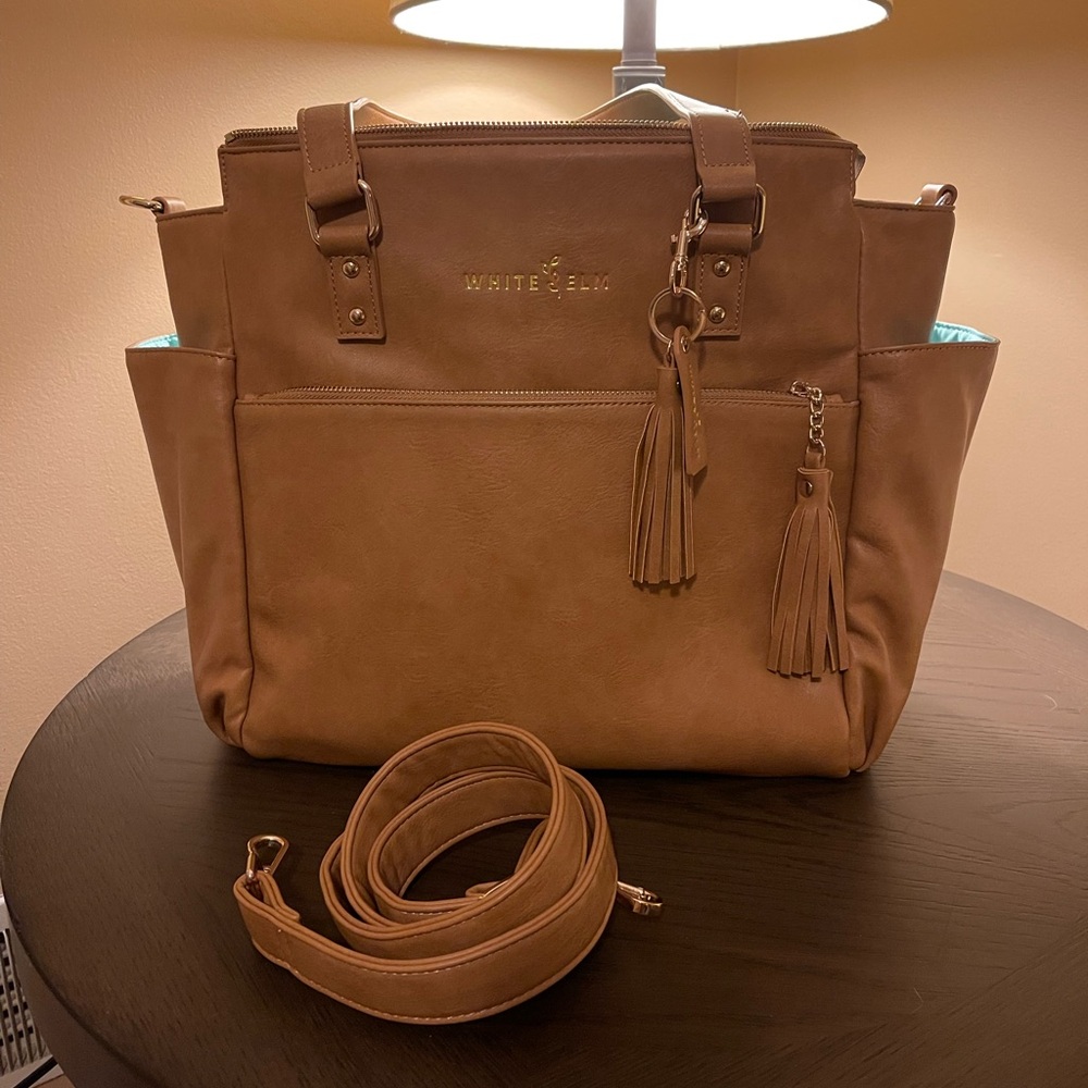 White Elm Gemini Convertible Tote